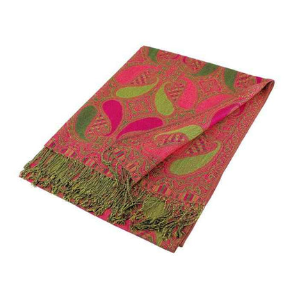 Large Paisley Pashmina Shawl Premium Soft Wrap Scarf 28"x78" Winter Essentials