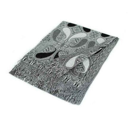 Large Paisley Pashmina Shawl Premium Soft Wrap Scarf 28"x78" Winter Essentials