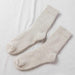 White Thick Wool Socks Men | 6 pairs