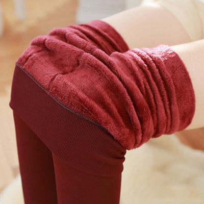 PBG Women’s Fleece Leggings 8 Colors! High Waist Stretchy Warm Leggings One Size (Small-Large reccomended) - PremiumBrandGoods