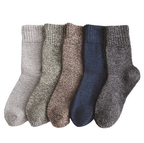 Thick Wool Socks Men | Fuzzy socks
