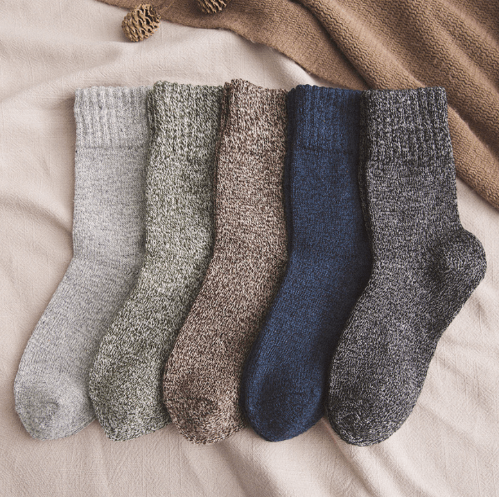 Thick Wool Socks Men | Breathable Socks