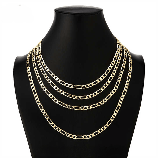 Stylish Cuban Link Chain Stainless Steel Gold Plated Necklace - PremiumBrandGoods