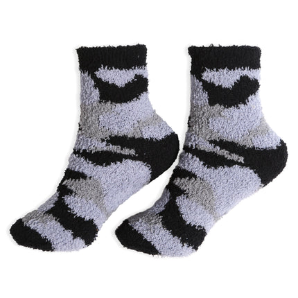 JCS112 - SOLID COLOR LUXURY SOFT MINI-CREW SOCKS W/ COLORED EDGE - 6PC SET - PremiumBrandGoods