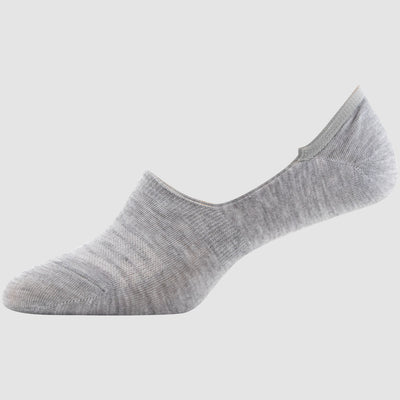 Womens Peds 12 Pairs Midcut Lightweight Gel Heel Grip Grey/Charcoal/Black - PremiumBrandGoods