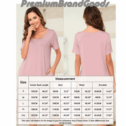 3 Pack Assorted Cherokee Women's super soft Nightgowns cozy Crew neck Loungewear - PremiumBrandGoods