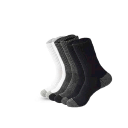 Men's Comfort Rich Crew Cushion Socks Athletic Active 10-13 3 Color Bundle - PremiumBrandGoods