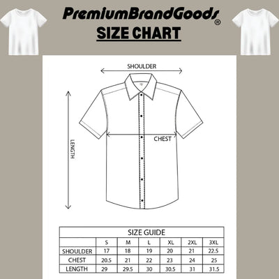 Men's Cotton Button Down Short Sleeve Shirts 3 Pack Regular Fit Casual PBG Polo's - PremiumBrandGoods