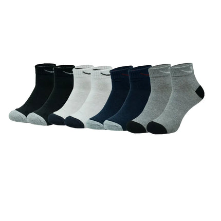 12 Pairs Ankle Socks 9-11 , 10-13 (8 styles) Active , Unisex - PremiumBrandGoods
