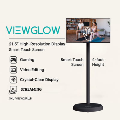 Draft 21.5 inch Standing Monitor Class LED Full HD Smart Touch Screen Rollable Motion ViewGlow (Copy)
