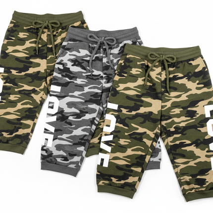 Accurate 3-pack camo jogger capris