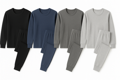 All 4 Colors - Black, Blue, Gray, Heather Gray