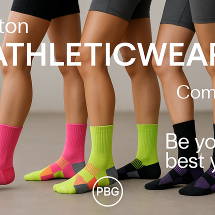 Athletic Socks Lifestyle - Branded Marketing Image