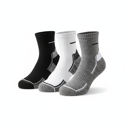 Athletic Socks White Background