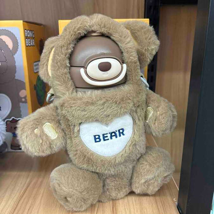 Plush Bear Thermos Cup 850ml - PremiumBrandGoods
