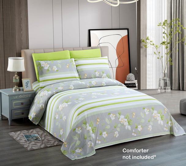 Belle Haven 6 Piece Sheet Set Bedding Sets (6 Styles) - PremiumBrandGoods