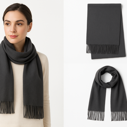 Dark Gray Scarf