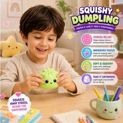 Squishy Dumplings Sensory Toys Value-Packs Random