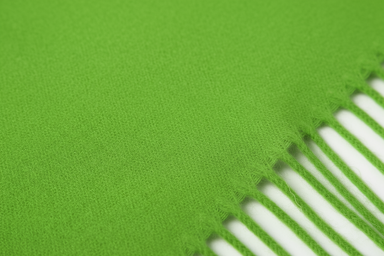 Green Apple Cashmere Texture Detail