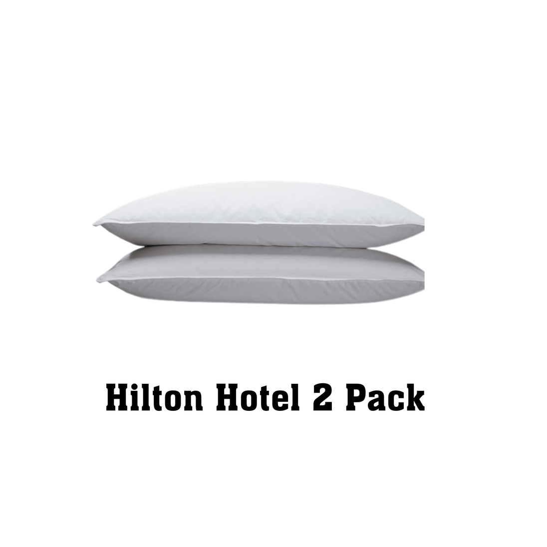 Hilton Hotel & Resorts Collection Down-Quilt Polyester Pillow 2 Pack (King) - PremiumBrandGoods