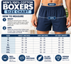 Men's 100% Cotton Boxers 6 Pack | S-4XL | Flex Waistband