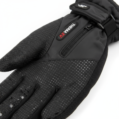 Winter Ski Gloves - Waterproof with Zipper Pocket & Anti-Slip Grip - PremiumBrandGoods