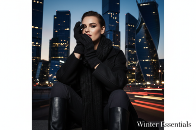 Women's Plush Winter Gloves - Assorted 2-Pack Warm Fur-Lined Gloves