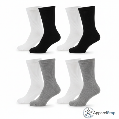 Diabetic Crew Socks - Professional Product Photography