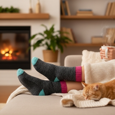 Women's Thermal Winter Socks 3-Pack - Super Soft & Ultra Comfy - PremiumBrandGoods