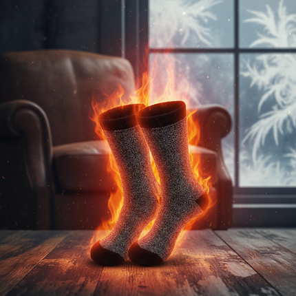 Close-up Hero Shot with Fire Glow