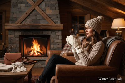 Women's Plush Winter Gloves - Assorted 2-Pack Warm Fur-Lined Gloves