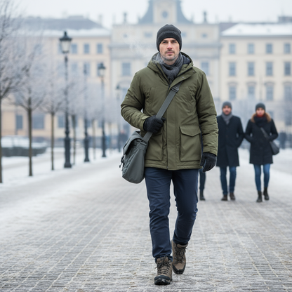 Men's Winter Beanie 2-Pack - Fleece Lined Thermal Hat - PremiumBrandGoods