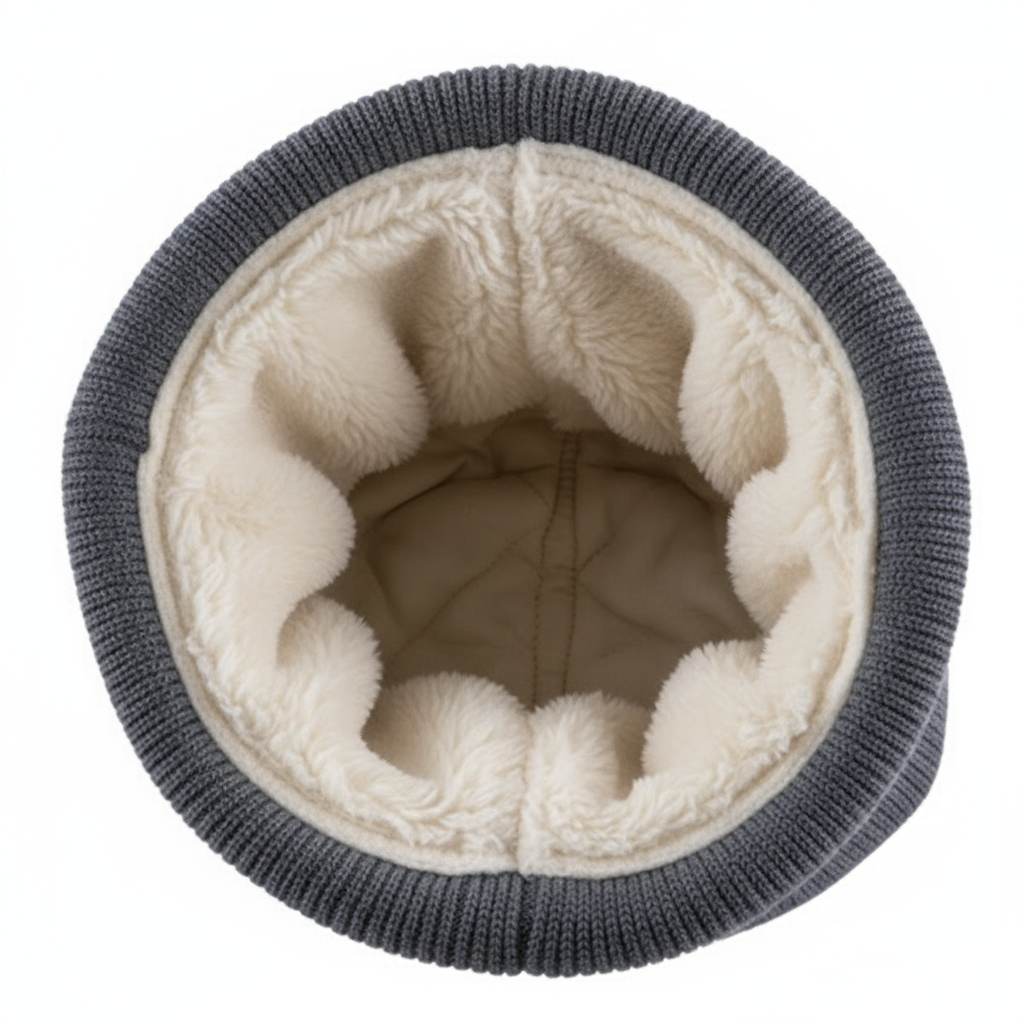 Insulated Winter Hat 3-Pack - Ribbed Beanie with Faux Fur Lining - PremiumBrandGoods