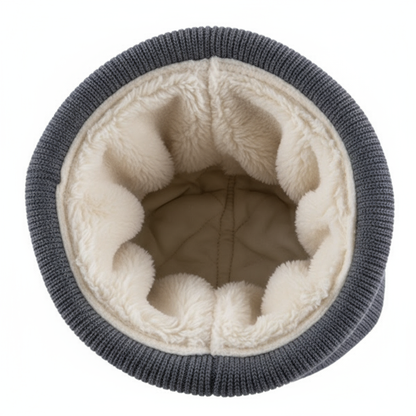 Insulated Winter Hat 3-Pack - Ribbed Beanie with Faux Fur Lining - PremiumBrandGoods