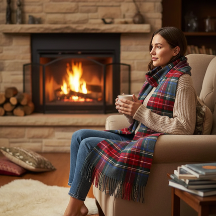 Indoor Fireplace Lifestyle