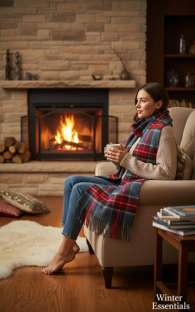 Indoor Fireplace Lifestyle
