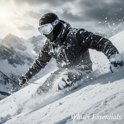 Balaclava Ski Full Face Mask Windproof Fleece Neck Warm for Winter Cold Weather