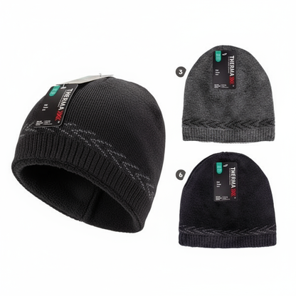 Men's Winter Beanie 2-Pack - Fleece Lined Thermal Hat - PremiumBrandGoods