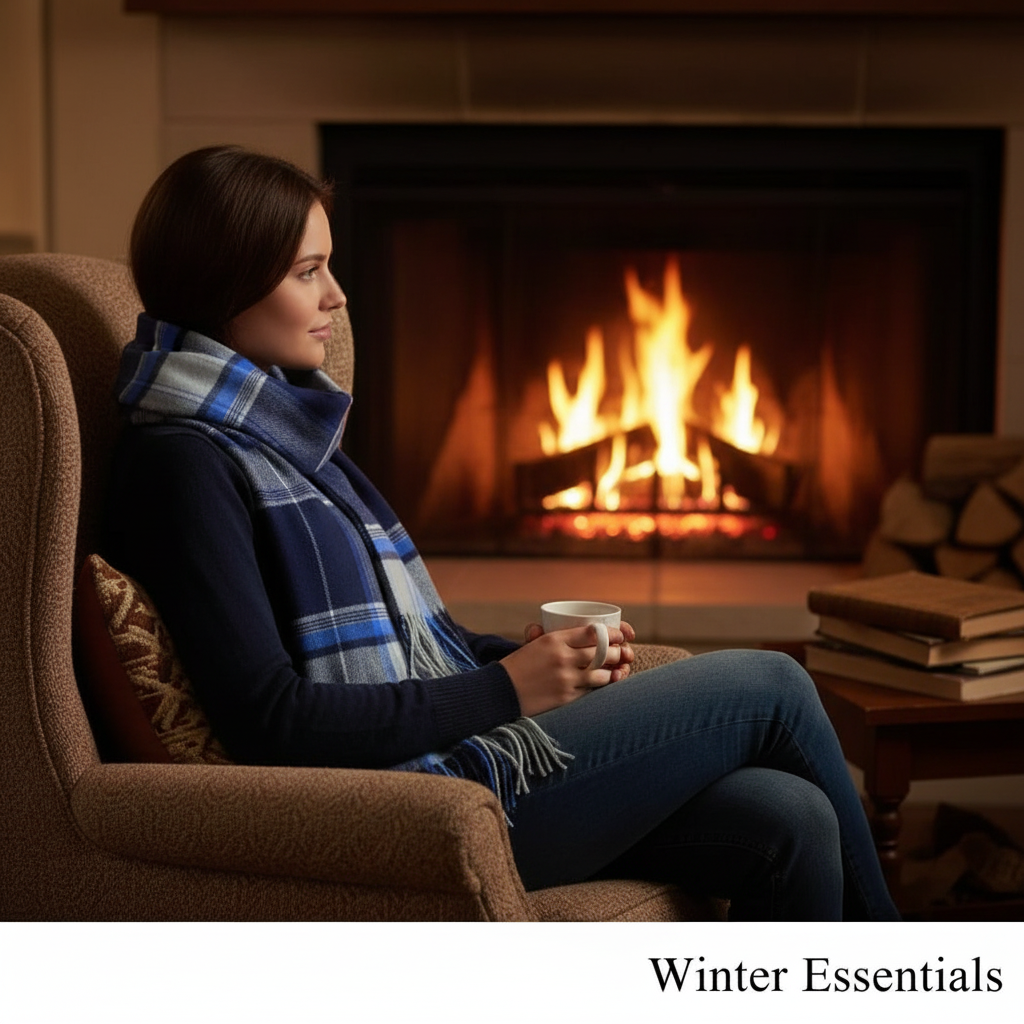 Indoor Fireplace Lifestyle