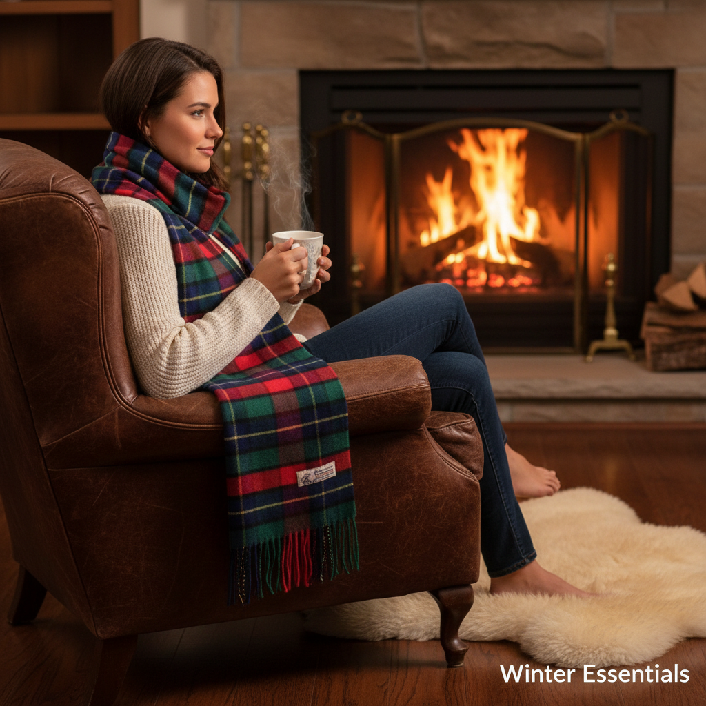 Indoor Fireplace Lifestyle - Matching Pattern