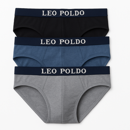 Leo Poldo Comfort Trunks Individual - Brief Style