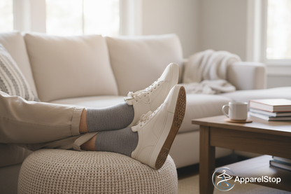 Mid-Length Socks Lifestyle