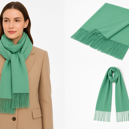Mint Green Scarf