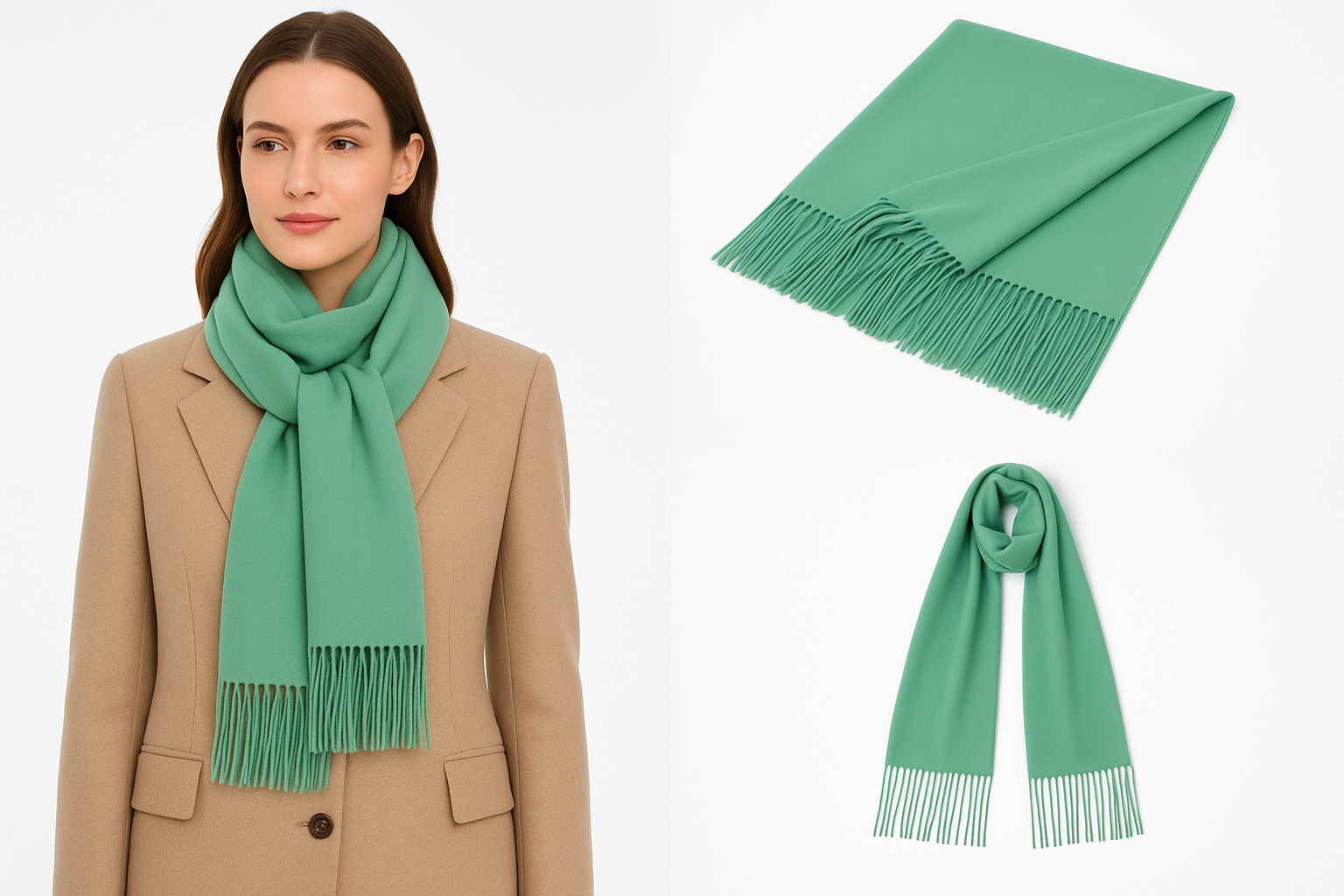 Mint Green Scarf
