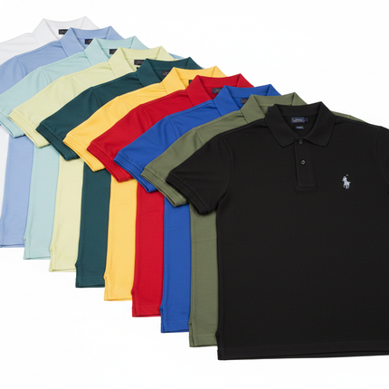 Pacific Polo Shirts - All 10 Colors Wide Fan