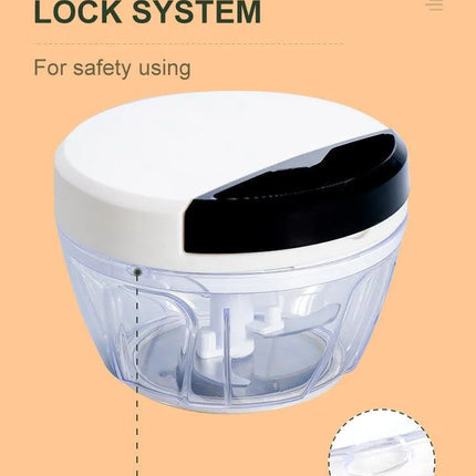 PBG Kitchen Multifunction Mini Hand Pulling Food Chopper Vegetables Cutter - PremiumBrandGoods