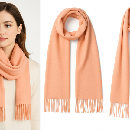 Peach Scarf