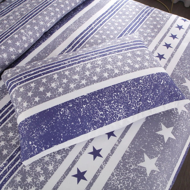 Pearl Bay 6 Piece Bed Sheet Set Purple With Stars - PremiumBrandGoods