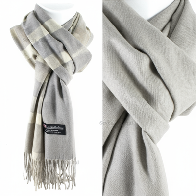 Premium White Background Scarf 4