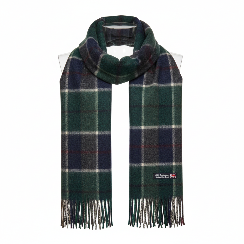 Premium White Background Scarf 5